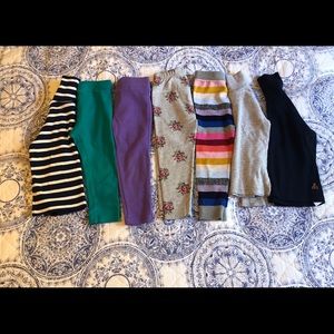 Bundle Turtleneck Sweaters & Leggings 4 Girls